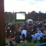 Fußball - Public Viewing in Berlin Fußball - Public Viewing in Berlin
