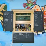 Strandbad Weißensee mit Außerhaus-Verkauf